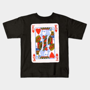 King of Hearts Kids T-Shirt